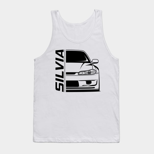 JDM S15 Silvia Front Tank Top by GoldenTuners